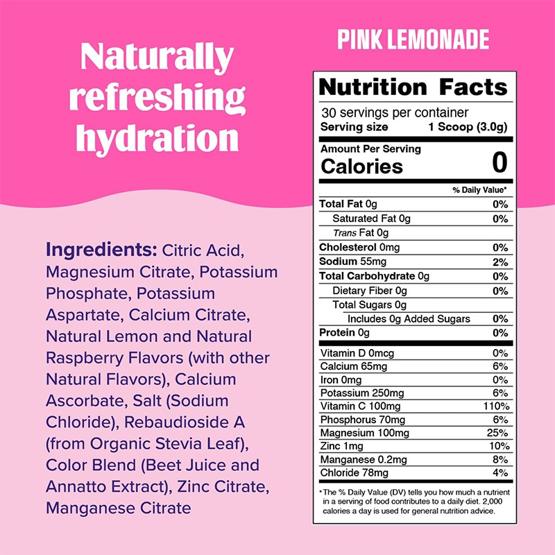 Electrolyte Drink Powder Factory - Herbal Physical Energy