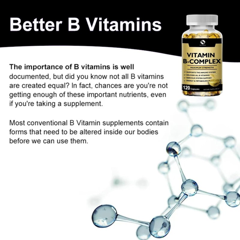 Vitamin B-Complex Softgel Manufacturer - Dietary Supplement Capsules