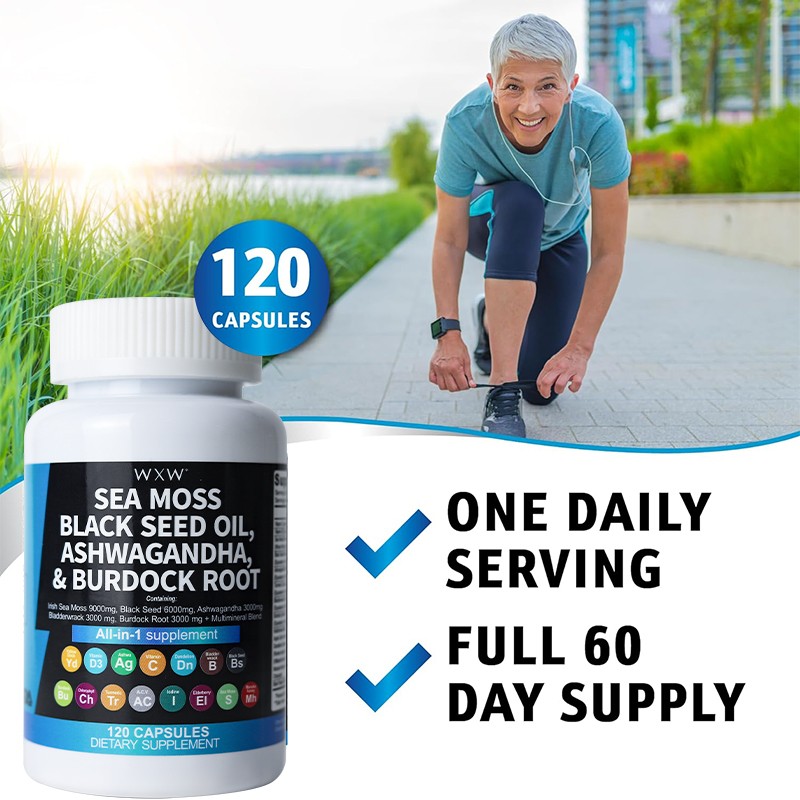 Sea Moss Capsule Manufacturer - 100% Natural Sea Detox