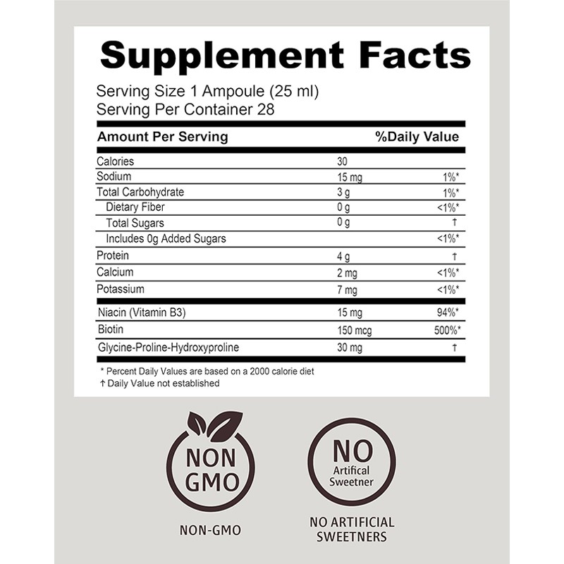 Collagen Oral Liquid Supplier - Dietary Supplement Peptide Drink