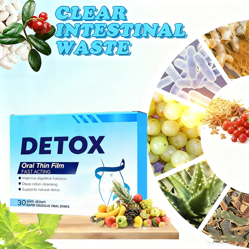 Weight Loss Oral Strips Supplier - Detox Fat Burner Strips