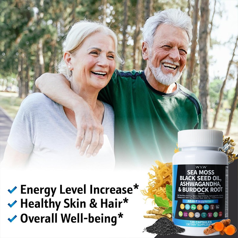 Sea Moss Capsules Manufacturer - Black Seed Oil Metabolism