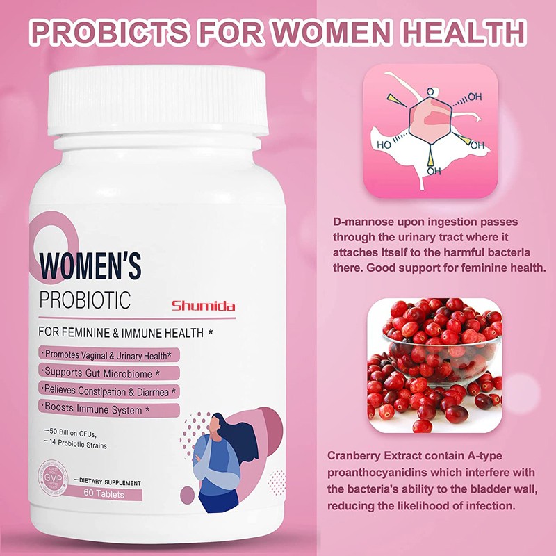 Women's Probiotic Capsules Factory - 50 Billion CFU Feminine
