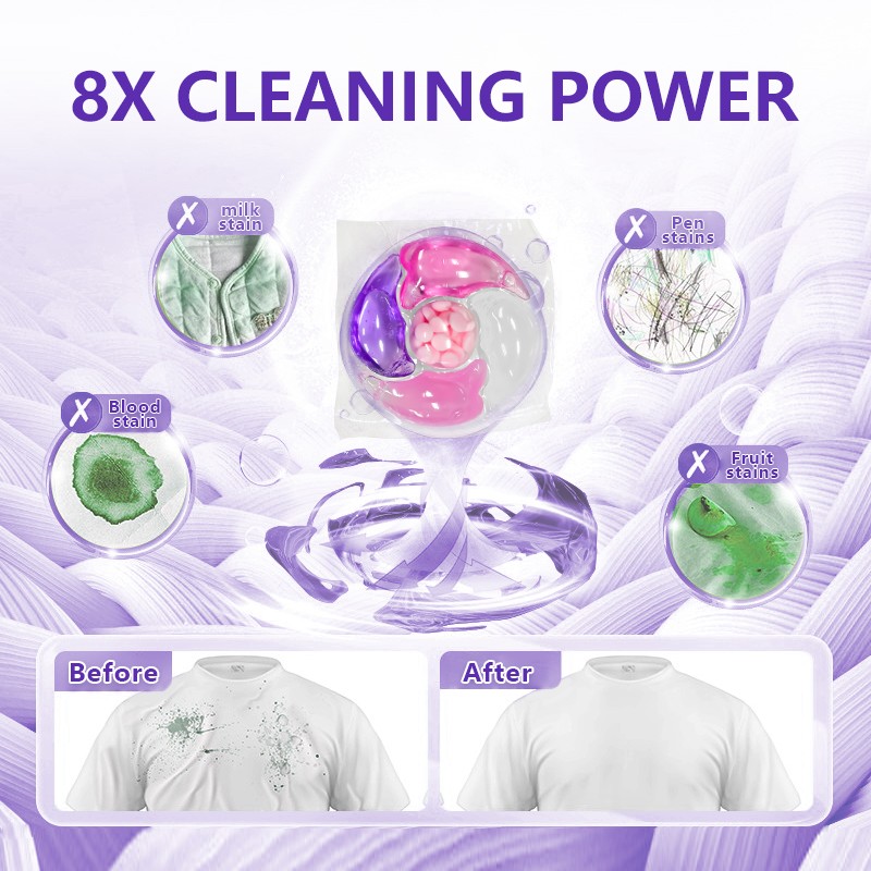 Laundry Capsules Supplier - Eco-friendly All in One Lasting Scent Washing Pods