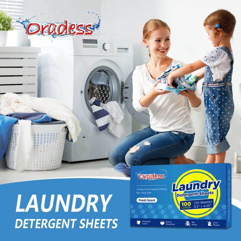 Laundry Detergent Sheets Manufacturer - Custom Logo Super Concentrated Eco Friendly
