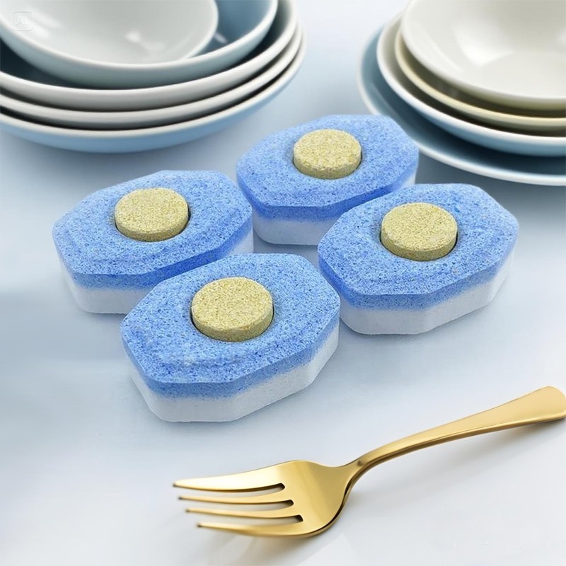 Dishwasher Tablets Factory - Eco-Friendly Solid Shape Cleaner Three-in-One Tablets