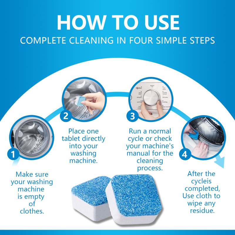 Cleaning Tablets Supplier - Hot Selling Household Private Label Eco Friendly