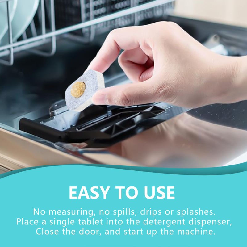 Dishwasher Detergent Supplier - OEM ODM Dish Washing Machine Tab 34 Washes