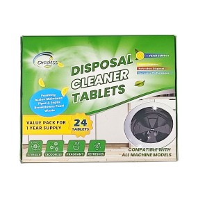 Garbage Cleaner Tablets Manufacturer - Custom 24 Pack Kitchen Disposal Cleaners