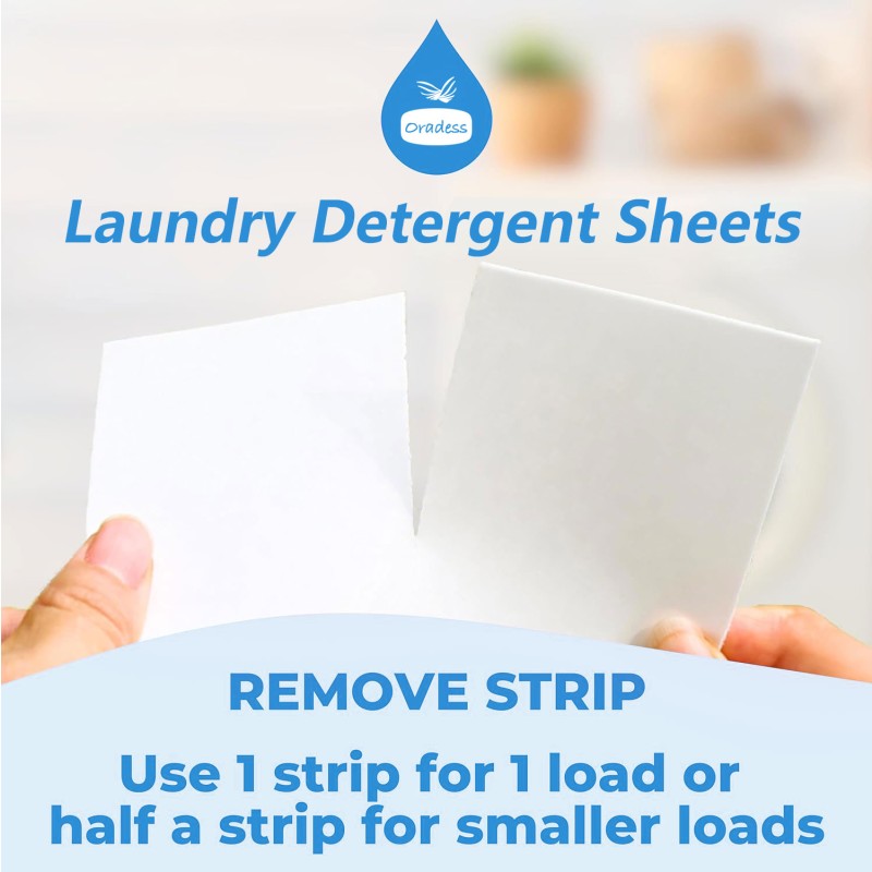 Laundry Detergent Sheets Supplier - Biodegradable Natural Fragrance Custom Logo