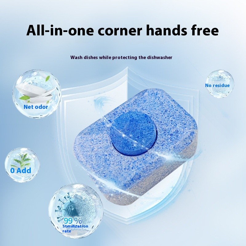Dishwashing Tablets Factory - Wholesale Hot Selling Three-in-One Eco Friendly
