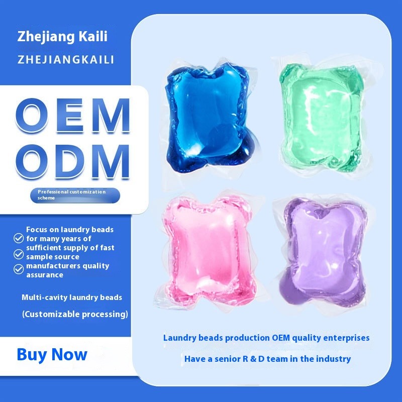 Laundry Pods Supplier - OEM ODM 4-In-1 Environmental Protection Stain Removal