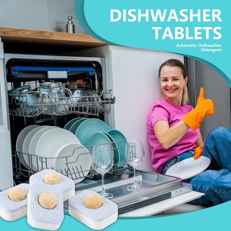Dishwasher Tablets Factory - Wholesale Automatic Detergent Three-in-One Solid