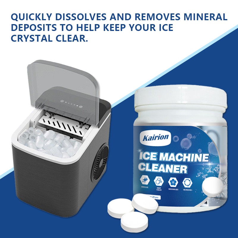Ice Machine Cleaner Supplier - Deep Cleaning Fresh Deodorization Multi-Purpose Tablets
