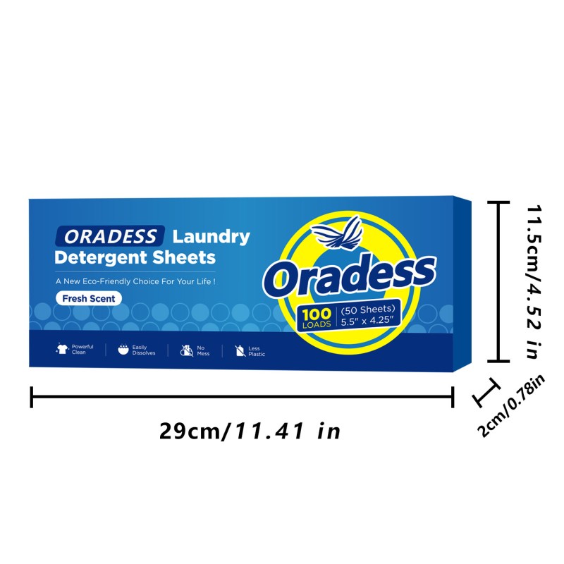 Laundry Detergent Sheets Supplier - Biodegradable Natural Fragrance Custom Logo