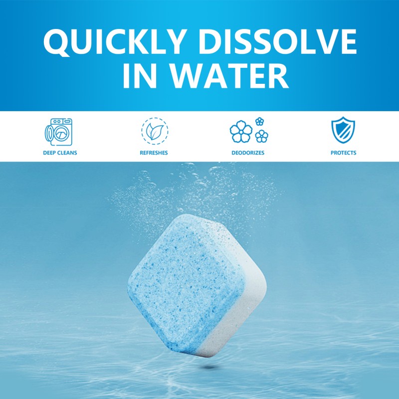 Washing Machine Cleaner Manufacturer - Private Label Eco Friendly Fast Action Tablets