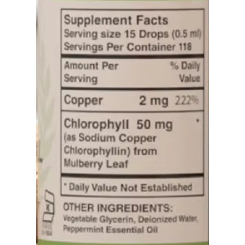 Herbal Extract Drops Factory - 60ml Vegan Splina Mint