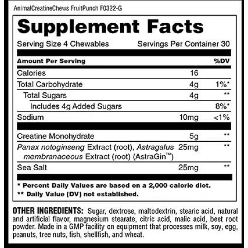 Creatine Chewable Tablets Supplier - Pre-Workout Supplement