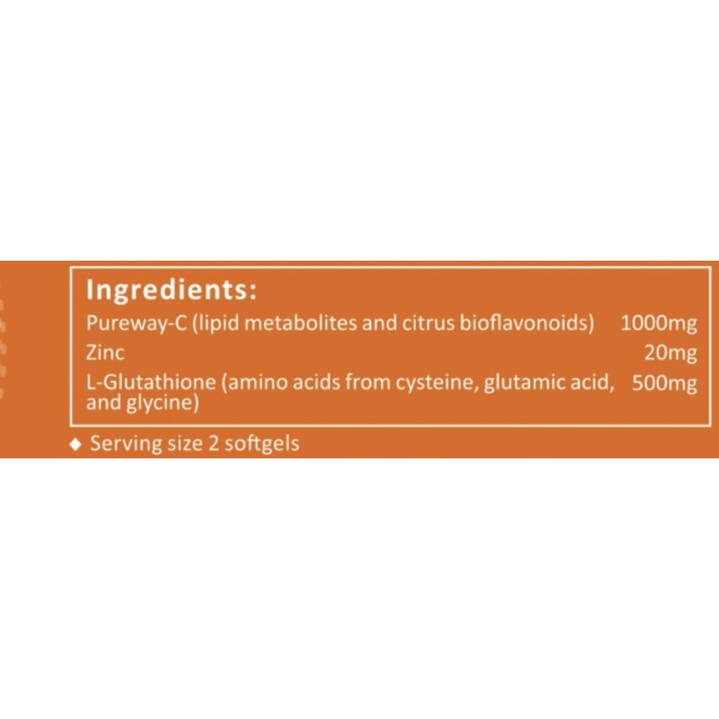 Vitamin C Softgel Supplier - Premium Pureway-C Zinc