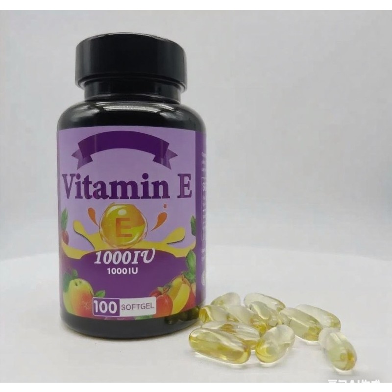 Vitamin E Softgel Manufacturer - 1000 IU Skin Hydration