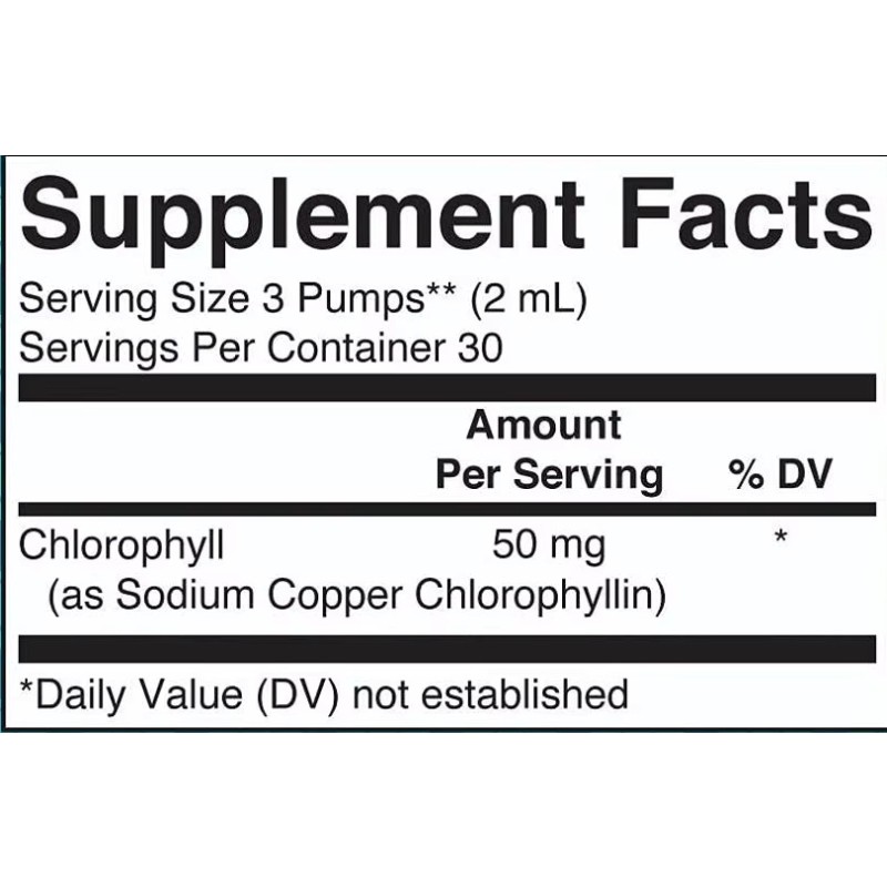 Chlorophyll Liquid Drops Manufacturer - OEM Healthcare