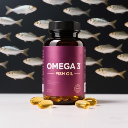 Omega 3 Fish Oil Softgel Supplier - 1000mg for Adults