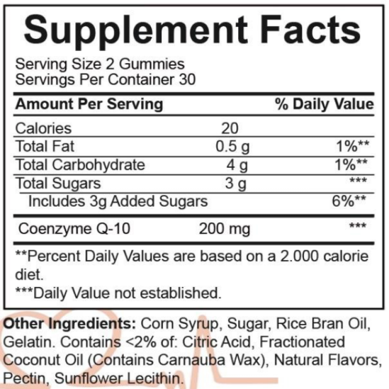 Coq10 Gummies Supplier - Natural Heart Immune