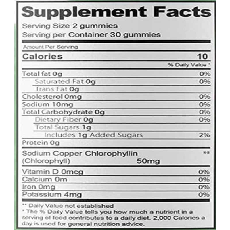 Collagen Gummies Factory - Chlorophyllin Teen Beauty