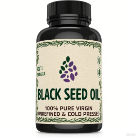 Black Seed Oil Softgel Supplier - Cold Pressed Heart