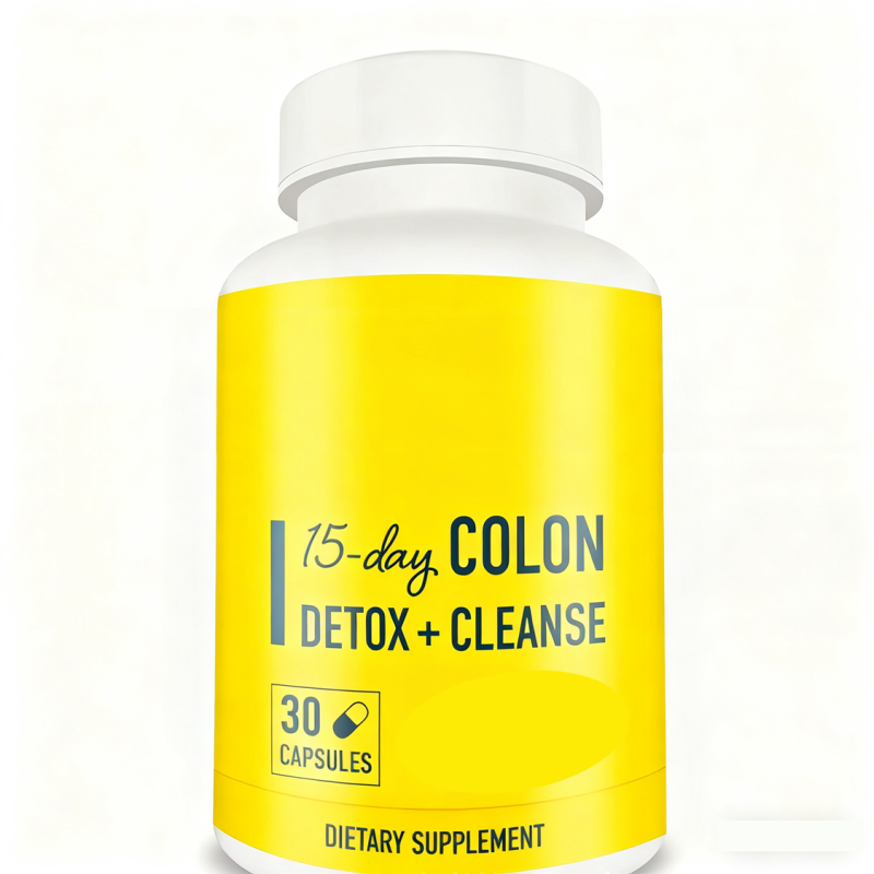 Colon Cleanse Capsules Factory - Natural Fiber Detox