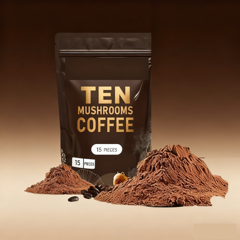 Mushroom Coffee Manufacturer - 10 in 1 Instant Blend