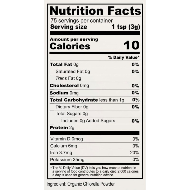 Chlorella Powder Manufacturer - Organic Green Protein