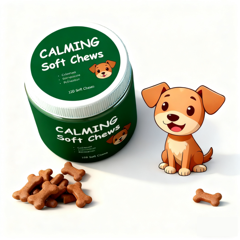 Dog Calming Chews Manufacturer - OEM Stress Relief Supplement