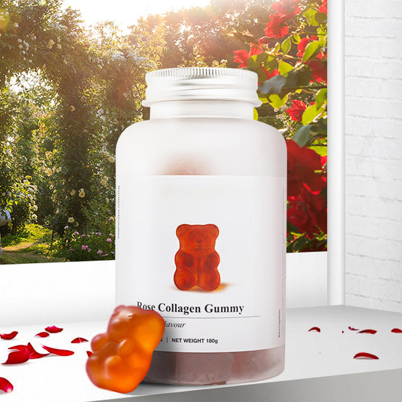 Collagen Gummies Manufacturer - OEM Pectin Hydrolyzed Vitamin C Biotin Hair Skin