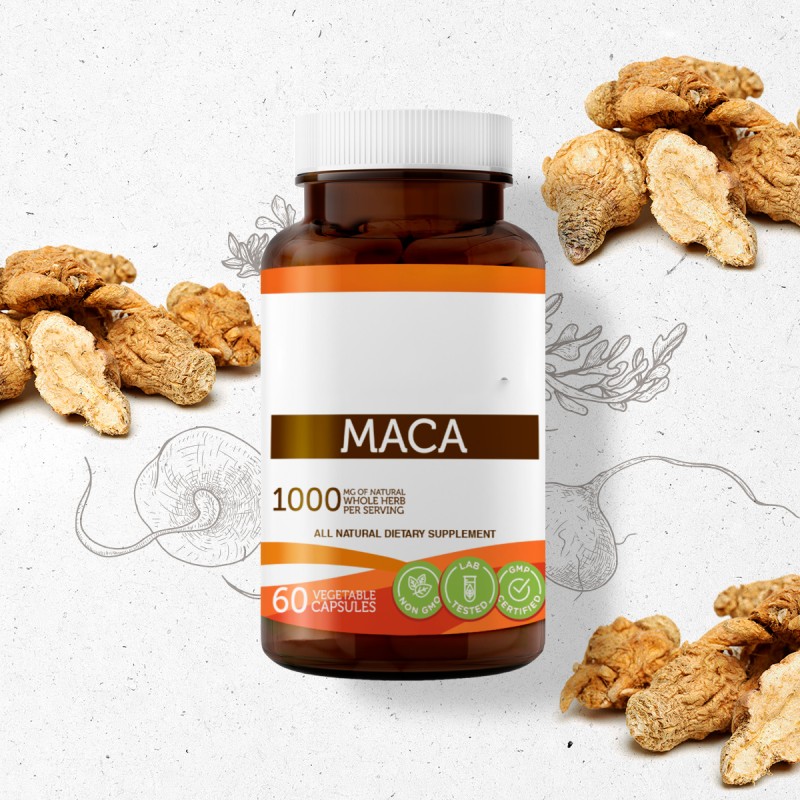 Black Maca Capsules Manufacturer - 100% Natural Healthcare Supplements Adults