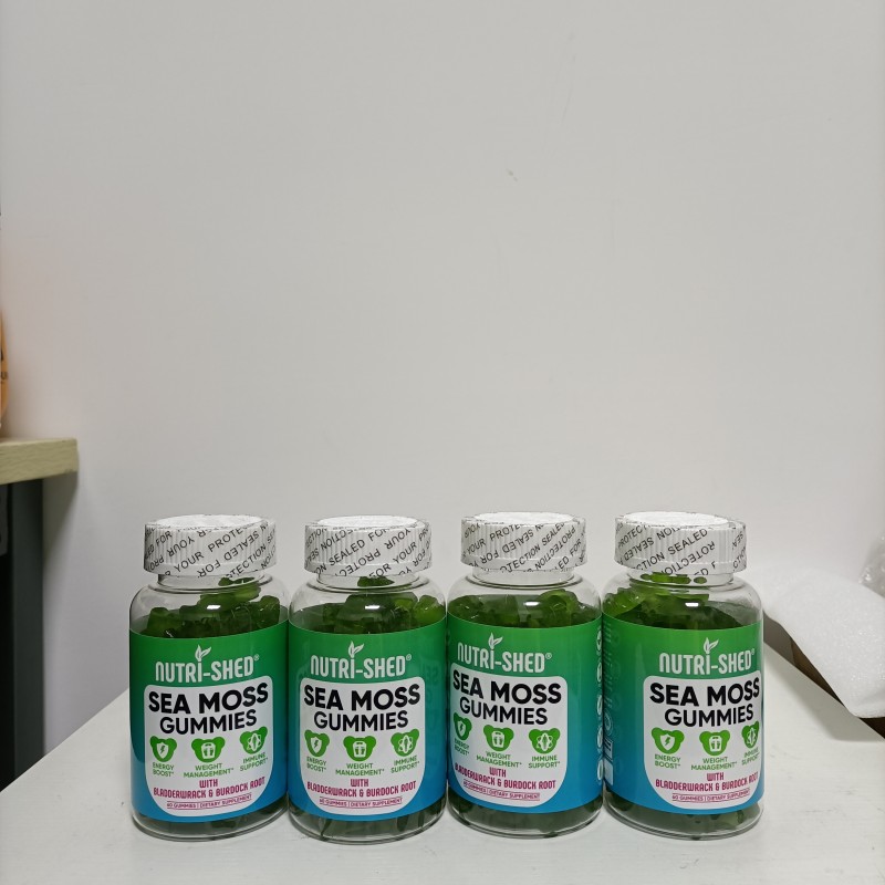 Sea Moss Gummies Supplier - Private Label 100% Natural Organic Sugar Free