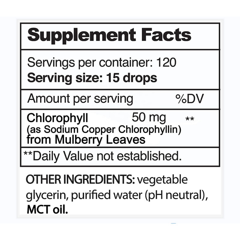 Chlorophyll Liquid Supplier - Wholesale Fast-Absorbing Energy Boost Immune
