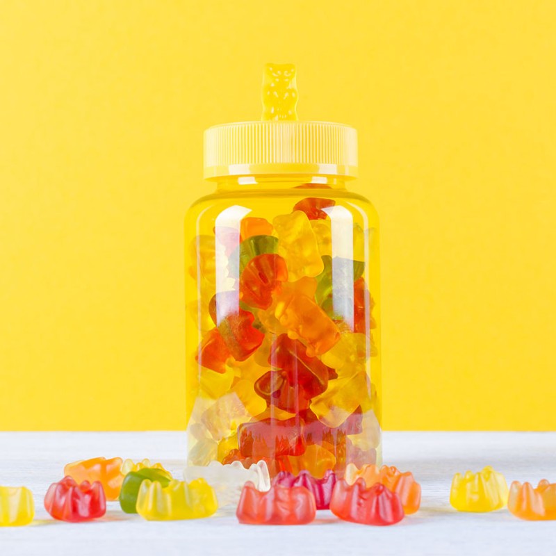 Biotin Gummies Manufacturer - Promotes Hair Growth GMP Approved Bear Gummies