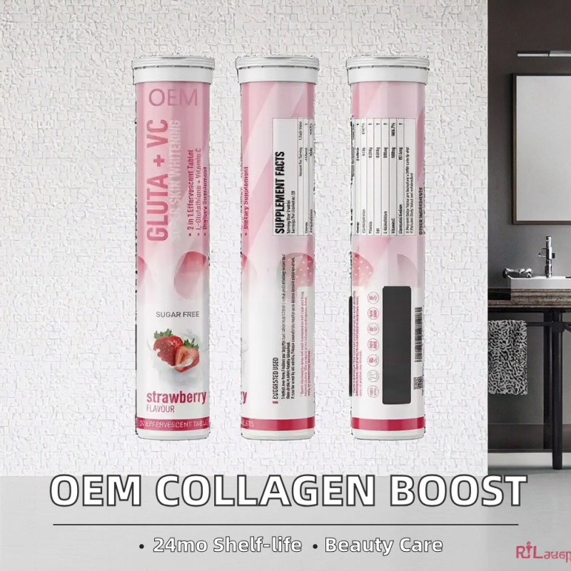 Collagen Effervescent Tablet Manufacturer - Glutathione Vitamin Drink