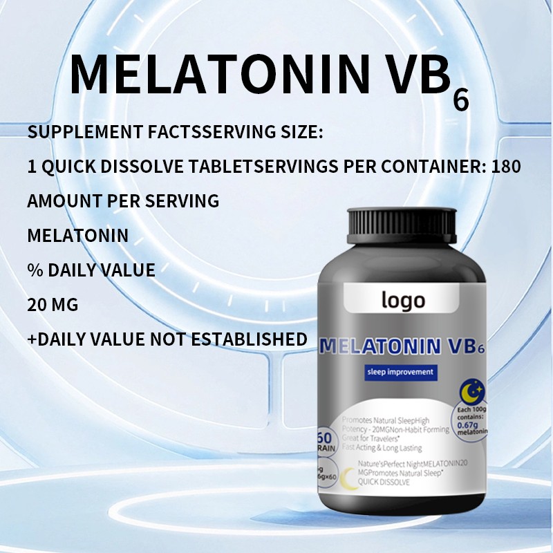 Melatonin Tablets Factory - 10mg Sleep Hard Capsule