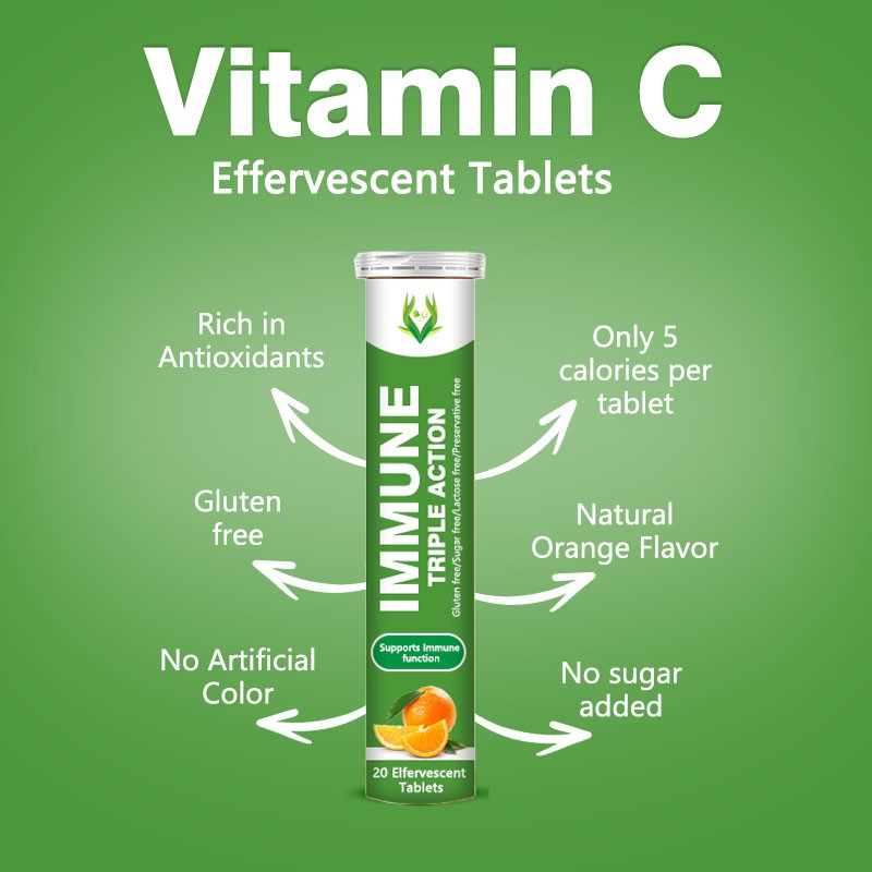 Multivitamin Effervescent Tablets Supplier - Hyaluronic Acid C