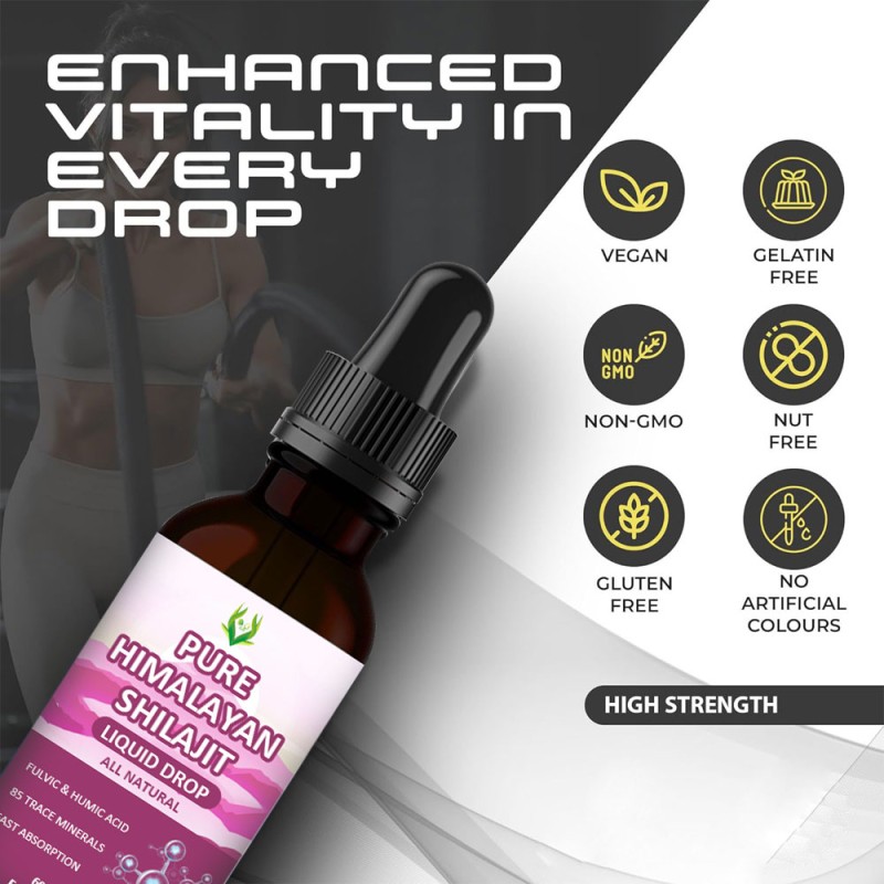 Shilajit Liquid Drops Factory - Pure Himalayan Revitalize
