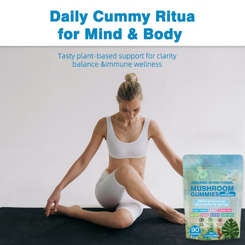 Functional Mushroom Gummies Manufacturer - Ashwagandha Focus