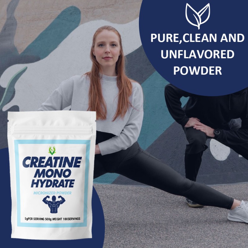 Creatine Monohydrate Powder Factory - 250g Men Women