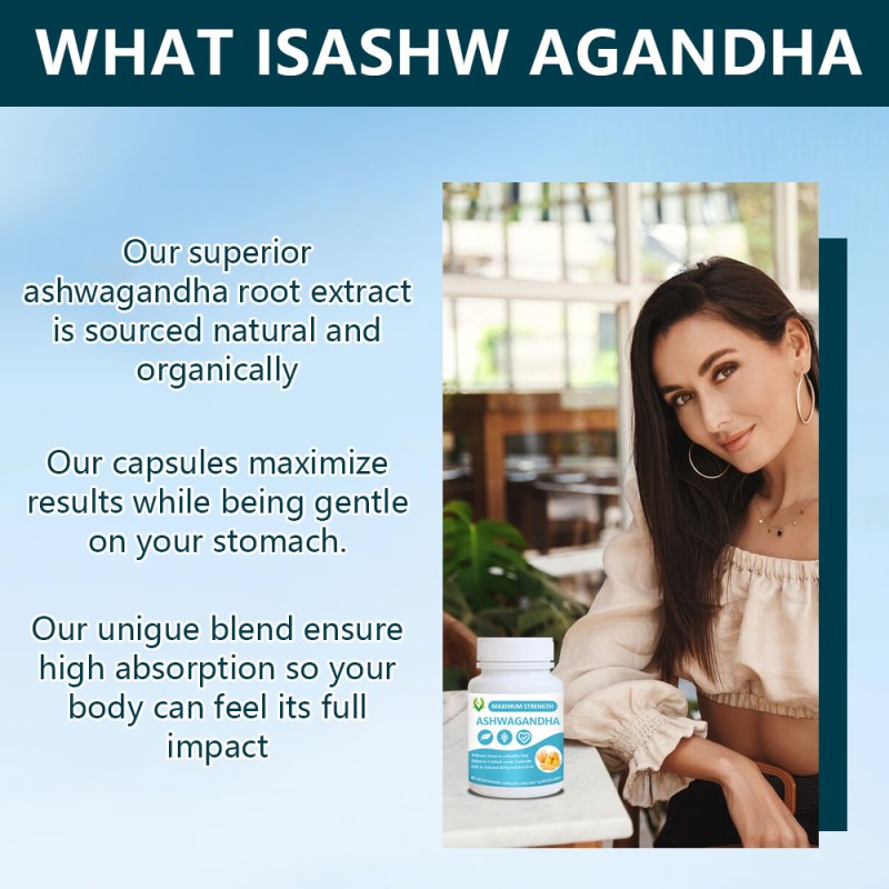 Ashwagandha Root Capsules Supplier - Withanolides Sleep Mood