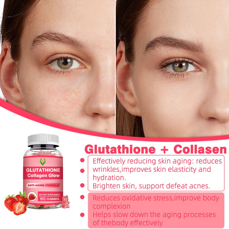 Collagen Gummies Supplier - Beauty Skin Whitening Brightening