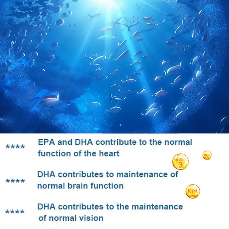 Omega 3 Softgels Manufacturer - EPA DHA Heart Vision