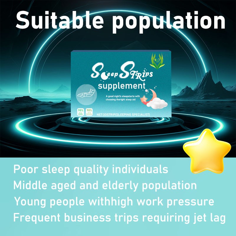 Sleep Strips Supplier - Vitamin B6 GABA Stress Relief