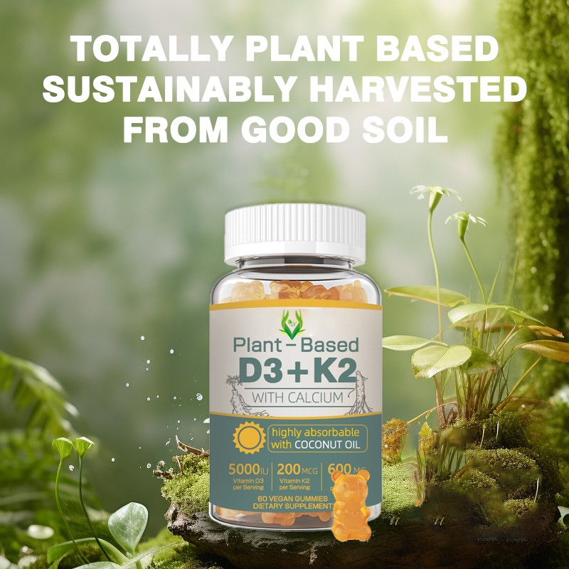 Vitamin D3 K2 Gummies Manufacturer - Calcium Bone Joint
