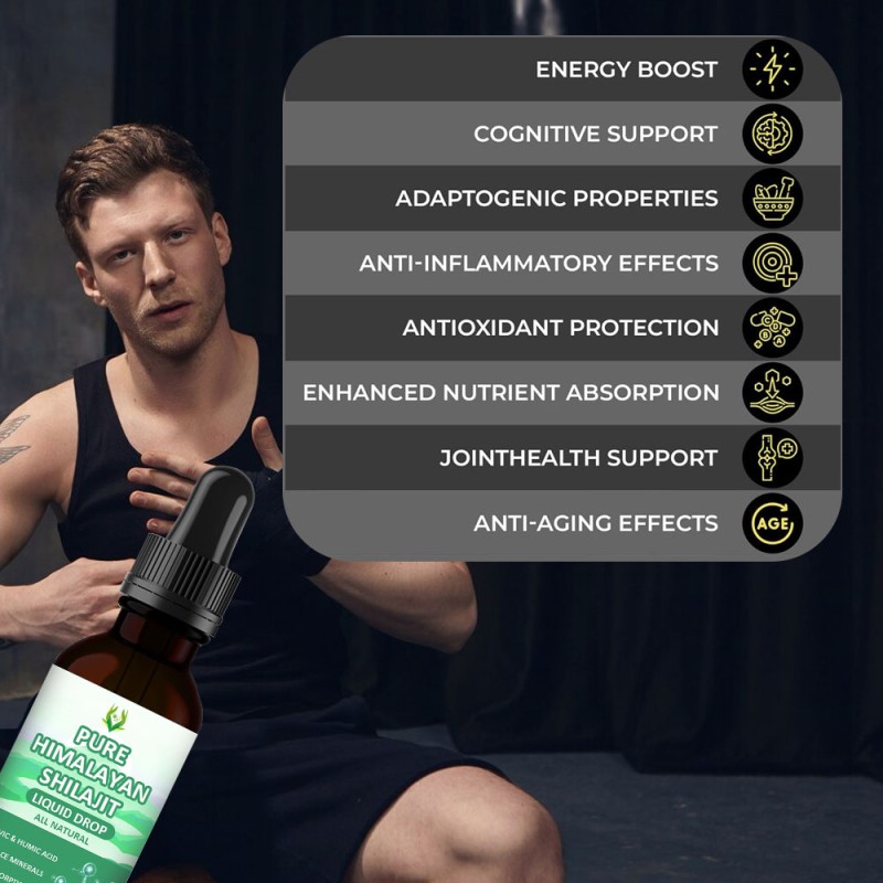 Himalayan Shilajit Drops Factory - Ashwagandha Turmeric Immune